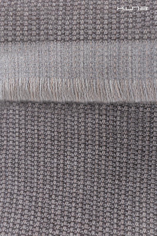 Vivir Manta Alpaca Color Gris Oscuro